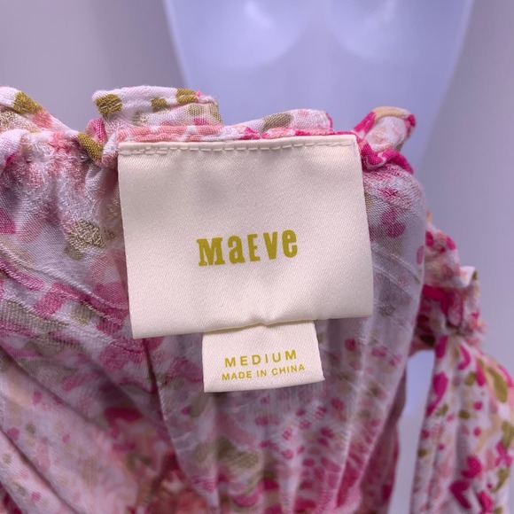 Anthropologie by Maeve Bretta Gathered Blouse Womens Size M - Picture 5 of 7